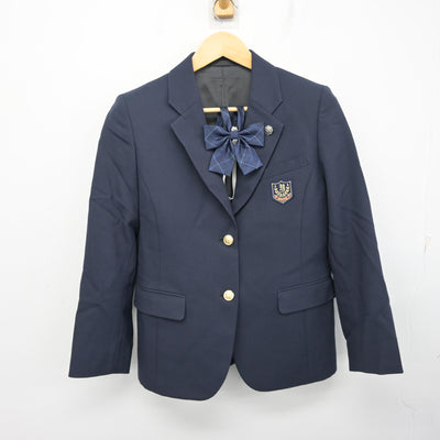 【中古】長野県 屋代南高等学校 女子制服 4点 (ブレザー) sf101295