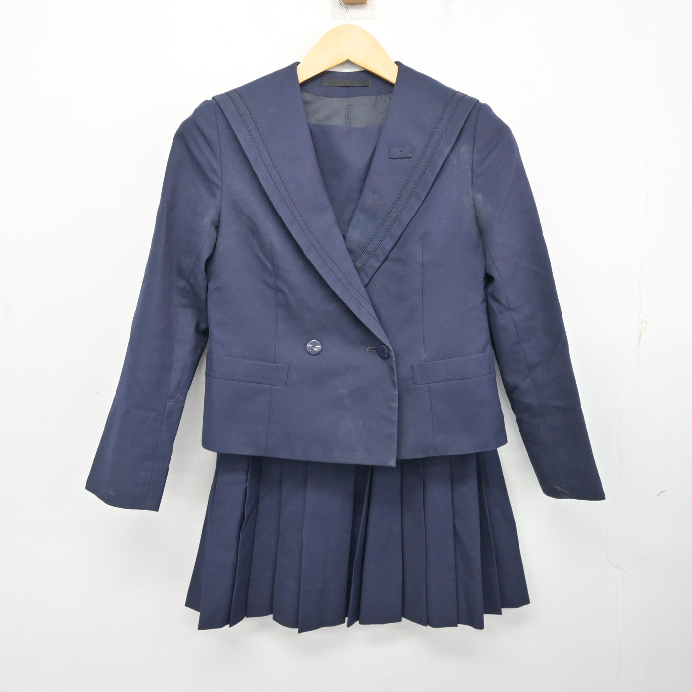【中古】神奈川県 厚木高等学校 女子制服 3点 (ブレザー・スカート) sf101297