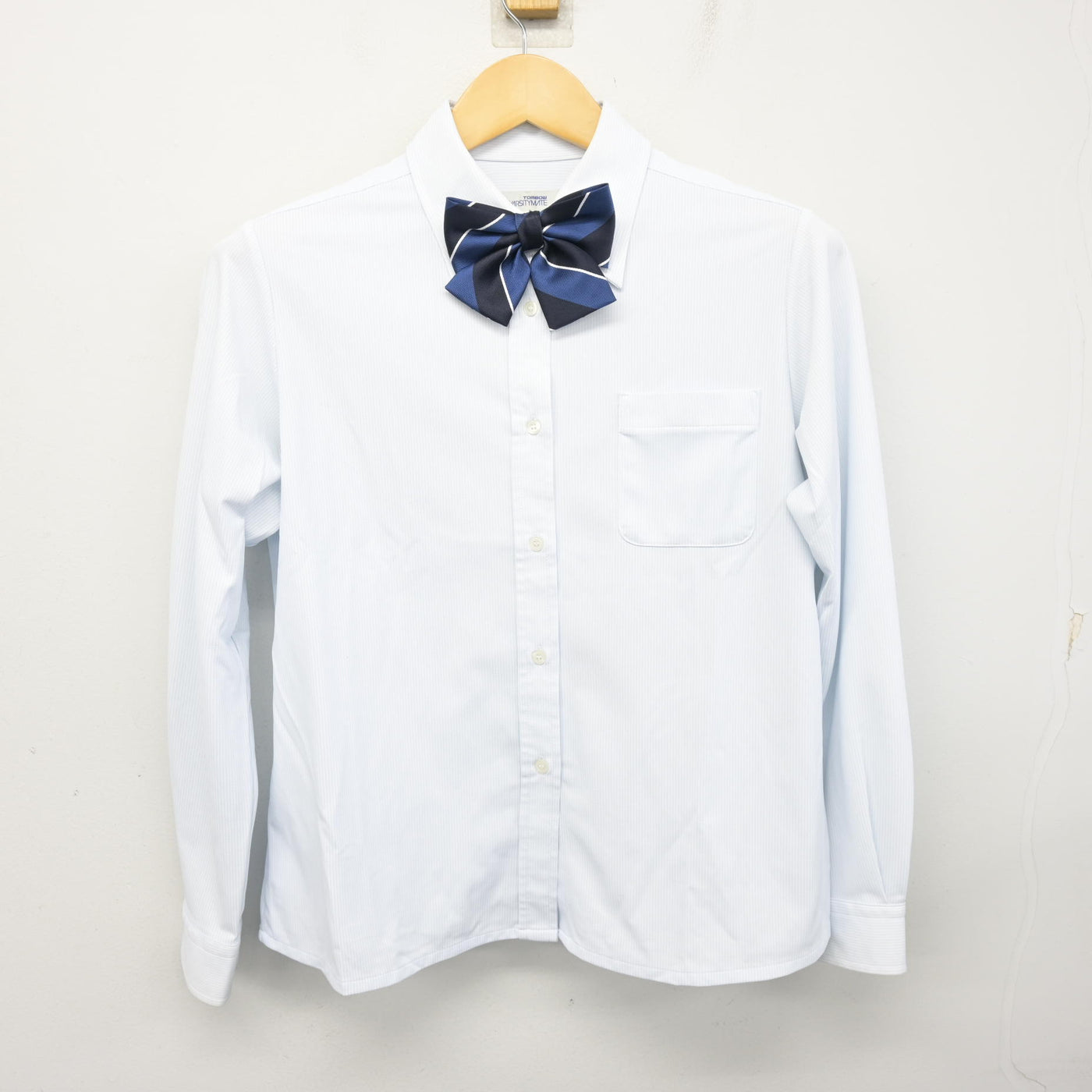 【中古】福岡県 遠賀高等学校 女子制服 5点 (ブレザー・ニットベスト・シャツ・スカート) sf101304