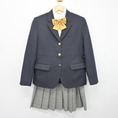 【中古】兵庫県 太子高等学校 女子制服 4点 (ブレザー・シャツ・スカート) sf101311