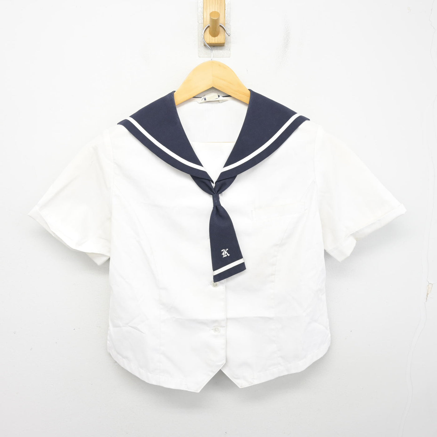 【中古】熊本県 慶誠高等学校 女子制服 3点 (セーラー服) sf101313