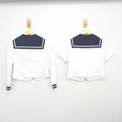 【中古】熊本県 慶誠高等学校 女子制服 3点 (セーラー服) sf101313
