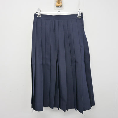 【中古】岩手県 河南中学校 女子制服 3点 (ブレザー・ベスト・スカート) sf101315