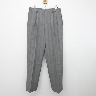 【中古】岩手県 盛岡スコーレ高等学校 男子制服 3点 (ブレザー・ズボン・ズボン) sf101316