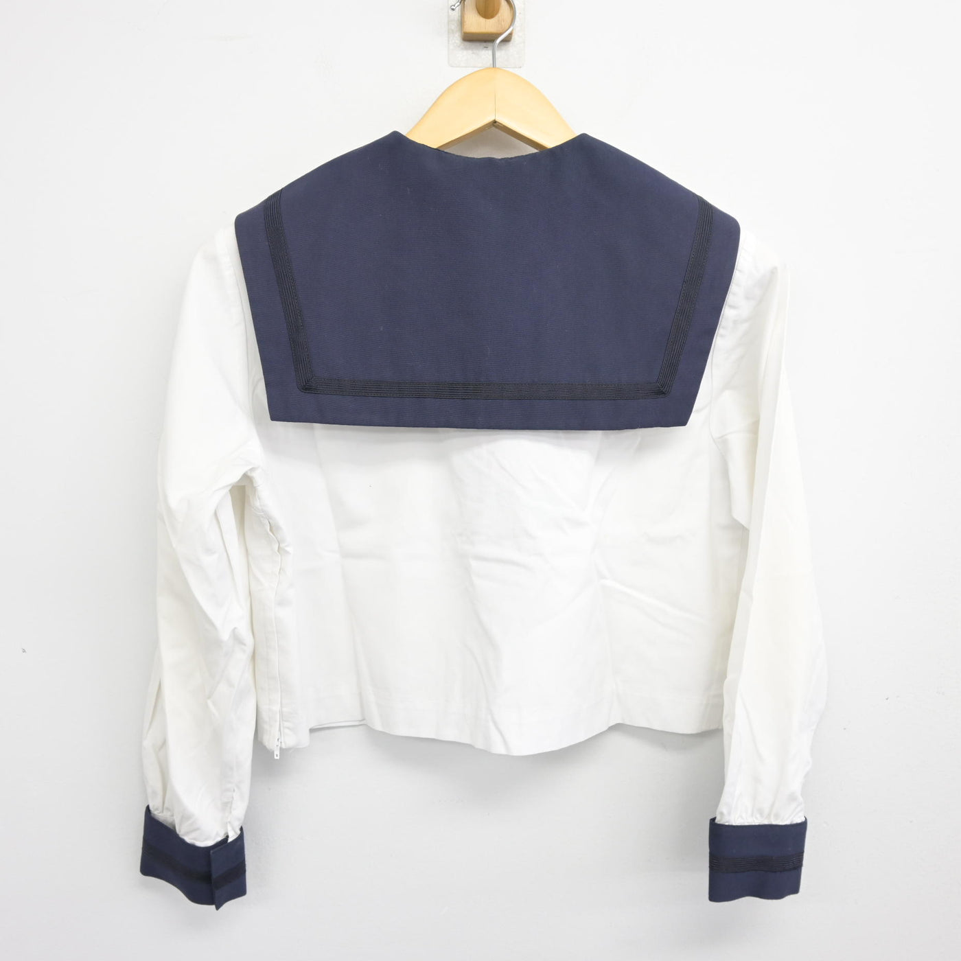 【中古】岩手県 盛岡商業高等学校 女子制服 3点 (セーラー服・セーラー服・スカート) sf101317