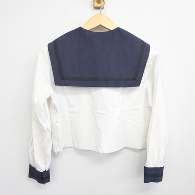 【中古】岩手県 盛岡商業高等学校 女子制服 3点 (セーラー服・セーラー服・スカート) sf101317