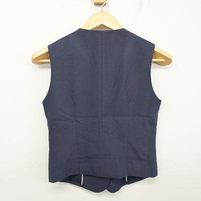 【中古】埼玉県 与野高等学校 女子制服 3点 (ベスト・スカート) sf101318