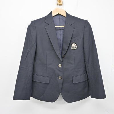 【中古】神奈川県 横浜創英高等学校 女子制服 3点 (ブレザー・スカート) sf101324