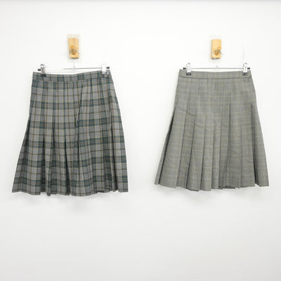 【中古】神奈川県 横浜創英高等学校 女子制服 2点 (スカート) sf101326
