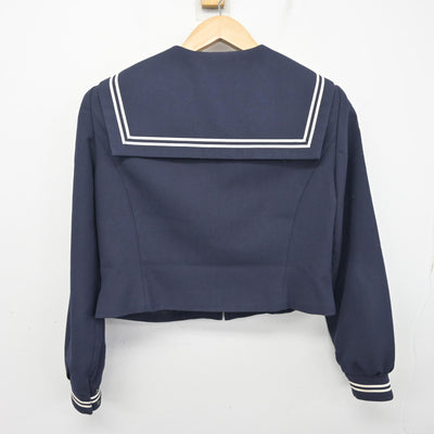 【中古】愛知県 青陵中学校 女子制服 3点 (セーラー服・スカート) sf101330