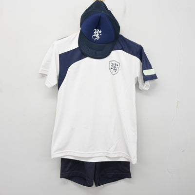 【中古】静岡県 浜松修学舎高等学校 女子制服 3点 (体操服 上・体操服 下) sf101356