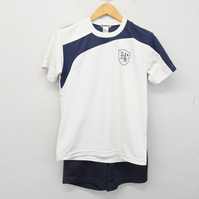 【中古】静岡県 浜松修学舎高等学校 女子制服 2点 (体操服 上・体操服 下) sf101357