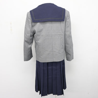 【中古】岩手県 盛岡商業高等学校 女子制服 4点 (ブレザー・セーラー服・スカート) sf101359