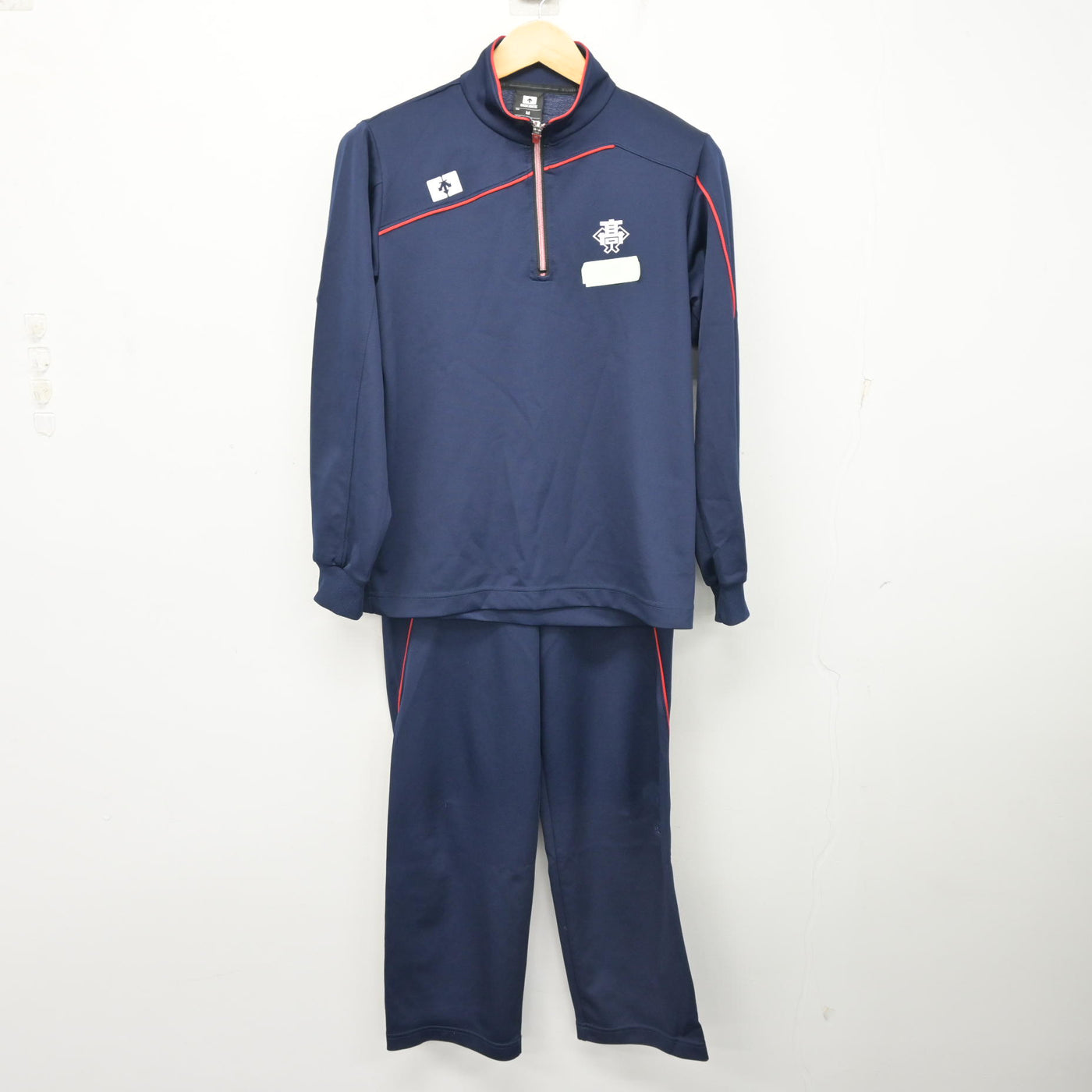 【中古】岩手県 盛岡第二高等学校 女子制服 2点 (ジャージ 上・ジャージ 下) sf101371