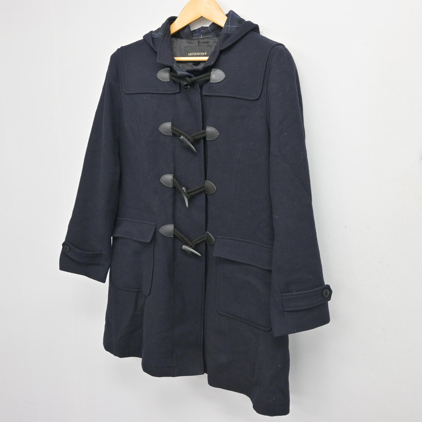 【中古】東京都 國學院大學久我山高等学校 女子制服 1点 (コート) sf101379