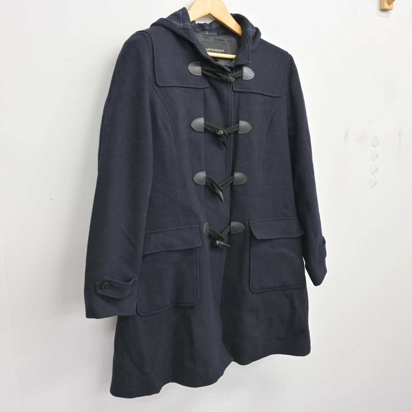【中古】東京都 國學院大學久我山高等学校 女子制服 1点 (コート) sf101379
