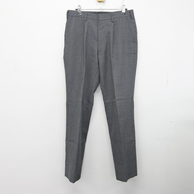 【中古】埼玉県 草加高等学校 男子制服 4点 (ブレザー・ニット・ズボン) sf101397