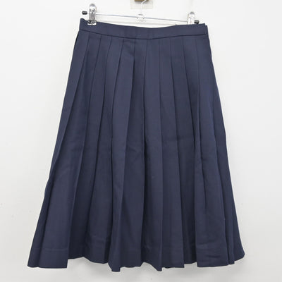 【中古】富山県 滑川中学校 女子制服 2点 (セーラー服・スカート) sf101401