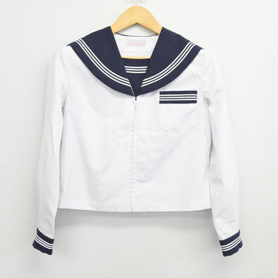 【中古】富山県 滑川中学校 女子制服 2点 (セーラー服・セーラー服) sf101403
