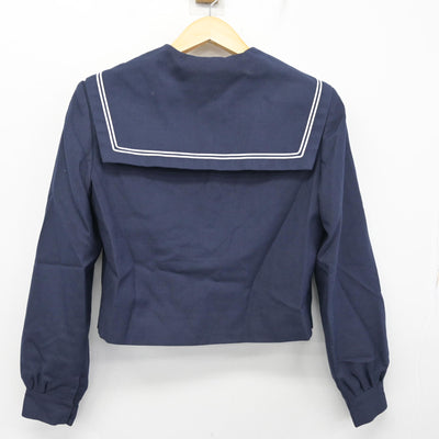 【中古】福岡県 直方第二中学校 女子制服 3点 (セーラー服・スカート) sf101405
