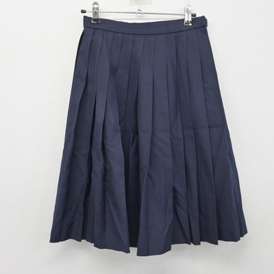 【中古】福岡県 直方第二中学校 女子制服 3点 (セーラー服・スカート) sf101405