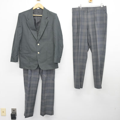 【中古】神奈川県 錦台中学校 男子制服 3点 (ブレザー・ズボン・ズボン) sf101409