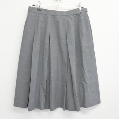 【中古】埼玉県 加治中学校 女子制服 2点 (ベスト・スカート) sf101415