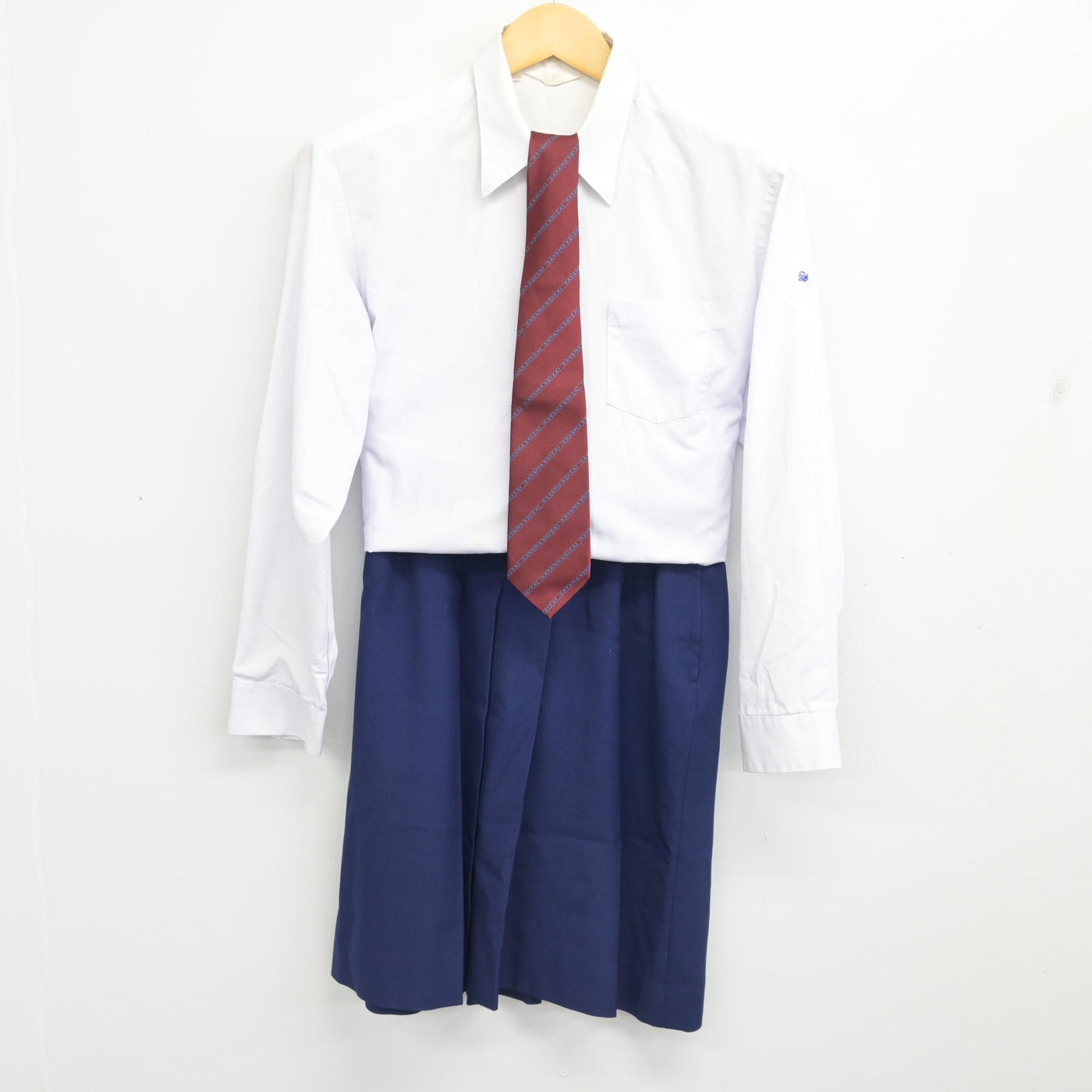 【中古】埼玉県 狭山経済高等学校 女子制服 5点 (ブレザー・シャツ・スカート) sf101416
