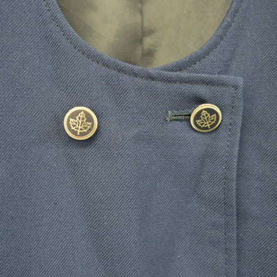 【中古】埼玉県 狭山経済高等学校 女子制服 2点 (ベスト・シャツ) sf101417