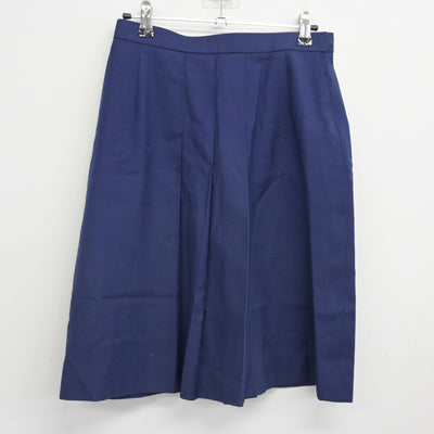 【中古】埼玉県 狭山経済高等学校 女子制服 2点 (ベスト・スカート) sf101419