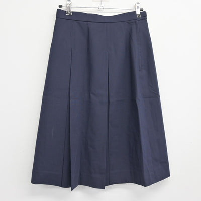 【中古】東京都 江戸川区南葛西中学校/旧制服 女子制服 3点 (ベスト・シャツ・スカート) sf101423