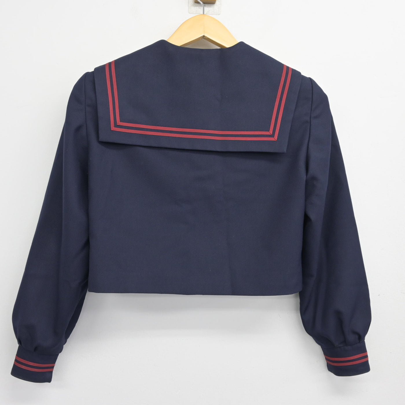 【中古】岐阜県 岐阜西中学校 女子制服 2点 (セーラー服・スカート) sf101430