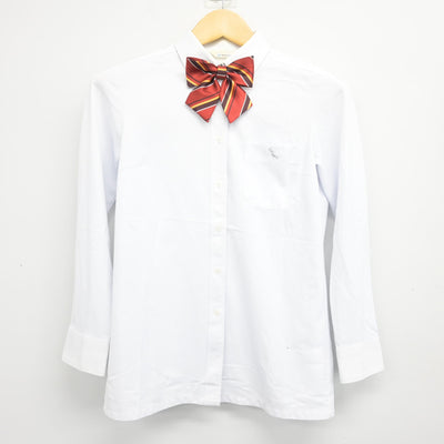 【中古】鹿児島県 神村学園高等部 女子制服 4点 (ブレザー・シャツ・スカート) sf101440