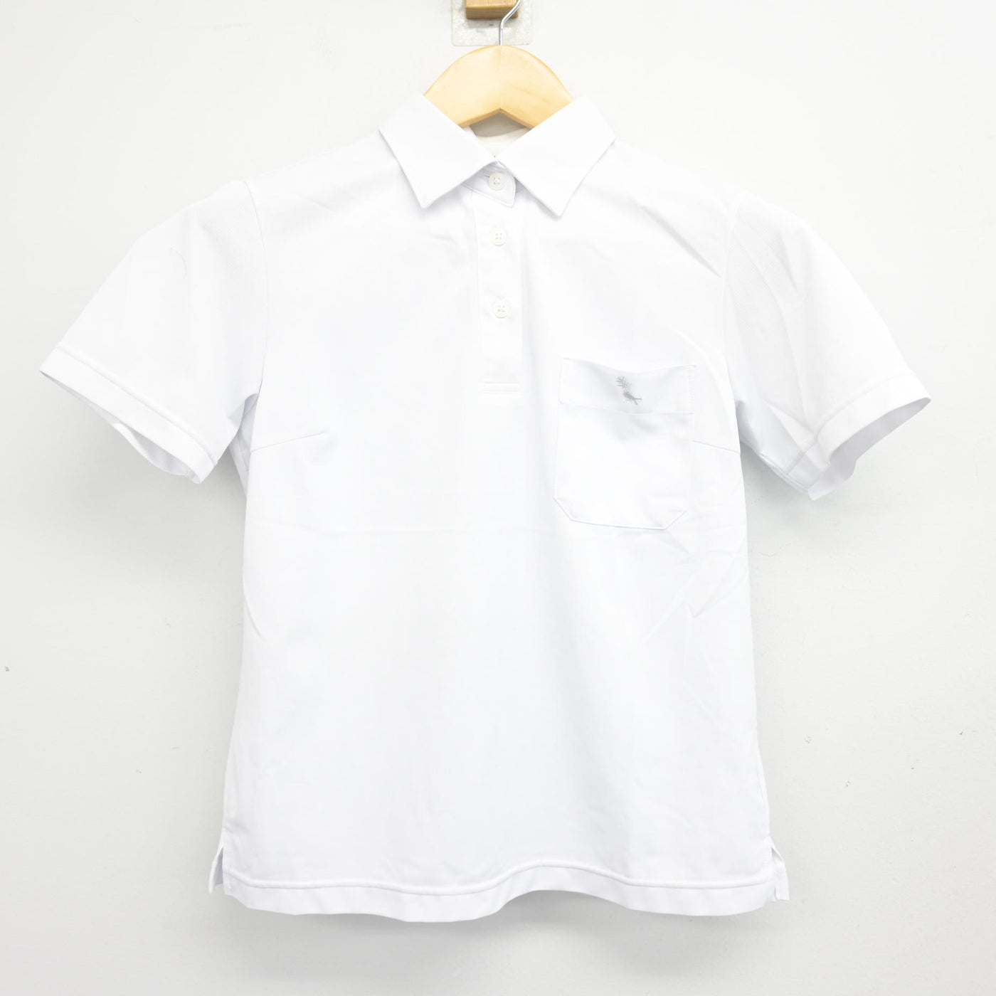 【中古】鹿児島県 神村学園高等部 女子制服 2点 (シャツ・スカート) sf101442