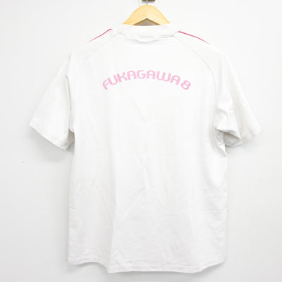 【中古】東京都 深川第八中学校 女子制服 2点 (体操服 上・体操服 下) sf101446