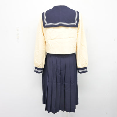 【中古】東京都 國學院大學久我山高等学校 女子制服 2点 (セーラー服・スカート) sf101450