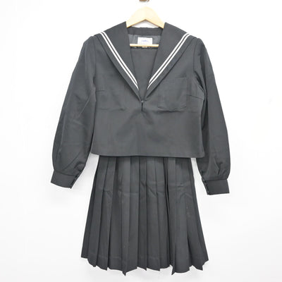 【中古】愛知県 東海中学校 女子制服 2点 (セーラー服・スカート) sf101451