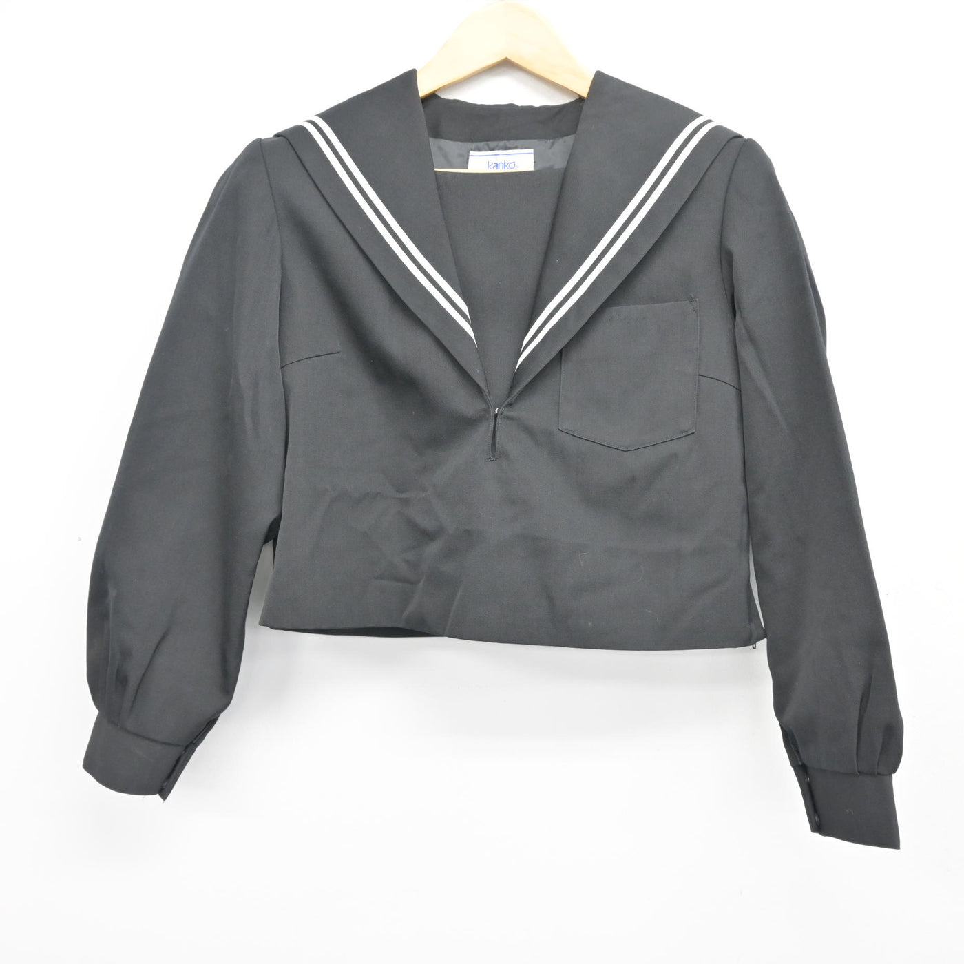 【中古】愛知県 東海中学校 女子制服 2点 (セーラー服・スカート) sf101452