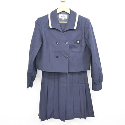【中古】愛知県 宝陵高等学校 女子制服 4点 (セーラー服・スカート) sf101454