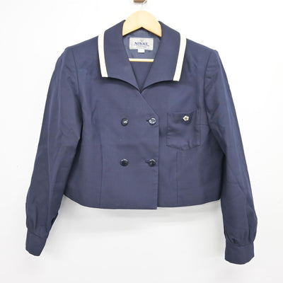 【中古】愛知県 宝陵高等学校 女子制服 4点 (セーラー服・スカート) sf101454