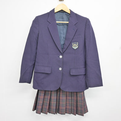 【中古】滋賀県 打出中学校 女子制服 2点 (ブレザー・スカート) sf101458