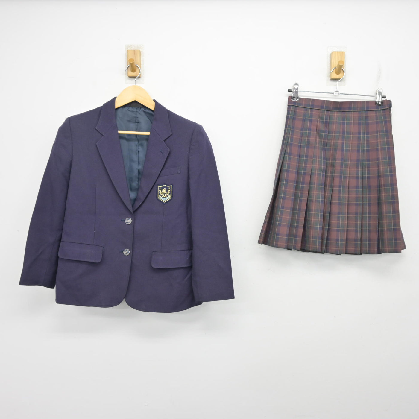 【中古】滋賀県 打出中学校 女子制服 2点 (ブレザー・スカート) sf101458