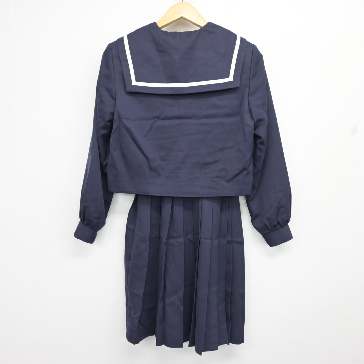 【中古】三重県 正和中学校 女子制服 3点 (セーラー服・スカート) sf101460