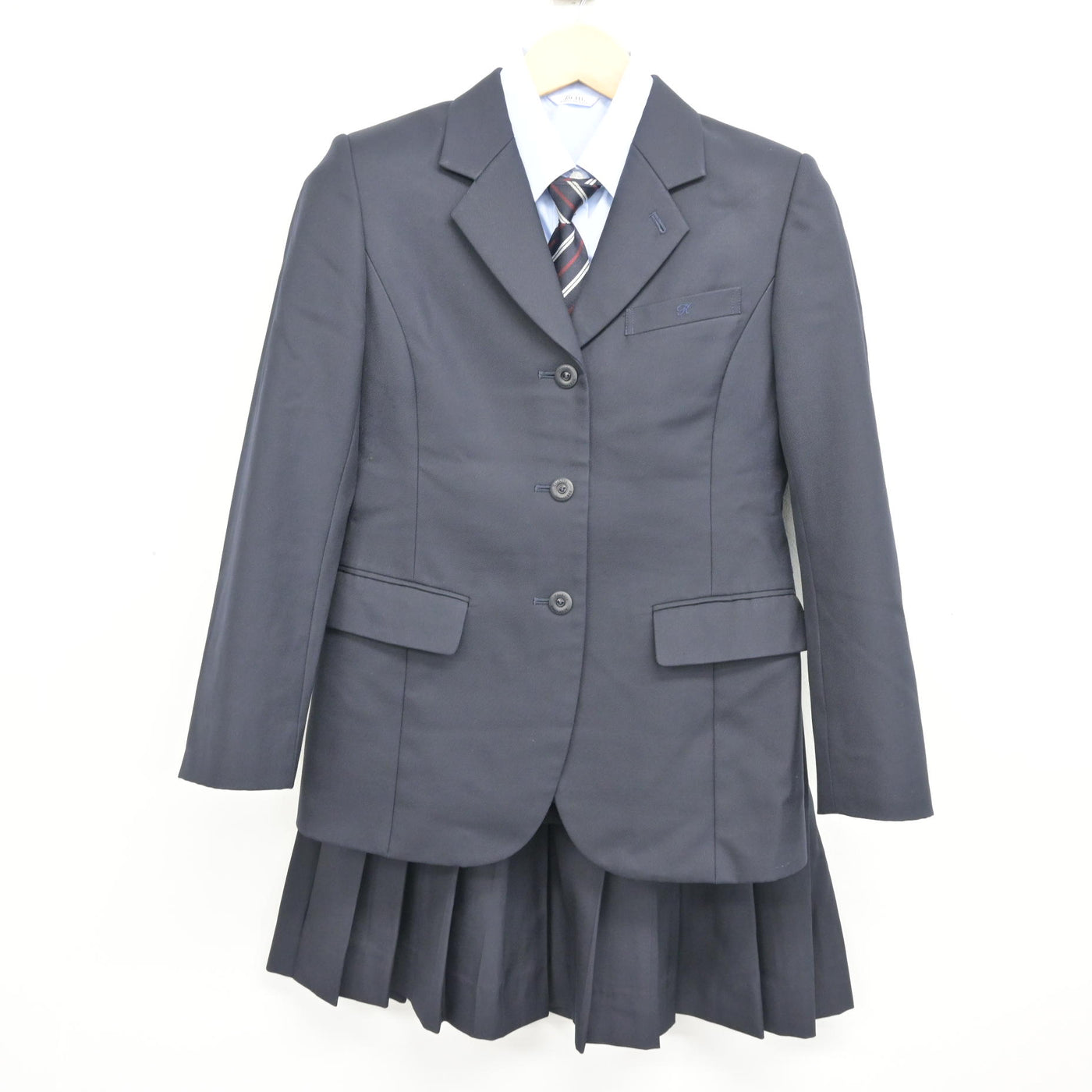 【中古】東京都 吉祥女子高等学校 女子制服 5点 (ブレザー・シャツ・スカート) sf101471