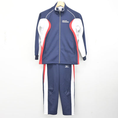 【中古】神奈川県 中央大学附属横浜高等学校 女子制服 2点 (ジャージ 上・ジャージ 下) sf101486