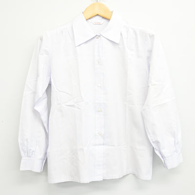 【中古】和歌山県 和歌山信愛高等学校 女子制服 2点 (シャツ・ジャンパースカート) sf101490