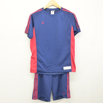 【中古】東京都 郁文館グローバル高等学校 女子制服 2点 (体操服 上・体操服 下) sf101496