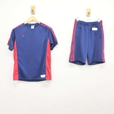 【中古】東京都 郁文館グローバル高等学校 女子制服 2点 (体操服 上・体操服 下) sf101496
