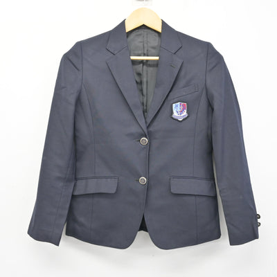 【中古】東京都 深川第八中学校 女子制服 4点 (ブレザー・シャツ・スカート) sf101498