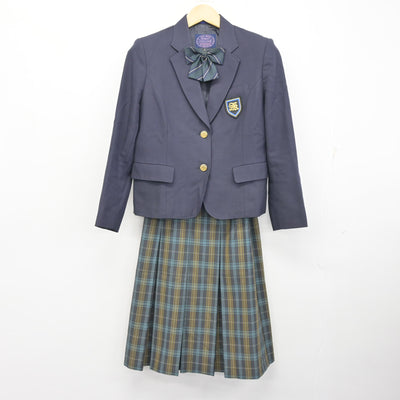 【中古】北海道 新琴似北中学校 女子制服 4点 (ブレザー・ベスト・スカート) sf101508